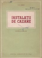 Instalatii cazane