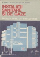 Instalatii sanitare gaze Indrumator proiectare