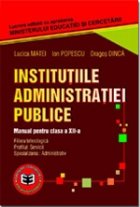 Institutiile administratiei publice Manual pentru