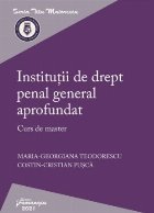 Institutii drept penal general aprofundat