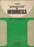 Introducere Informatica Manual pentru licee