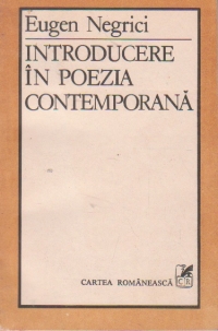 Introducere in poezia contemporana