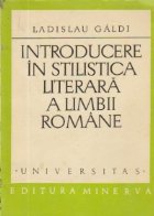 Introducere in stilistica literara a limbii romane