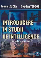 Introducere in studii de intelligence