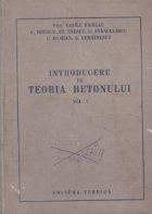 Introducere teoria betonului Volumul lea