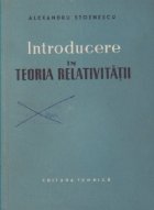 Introducere teoria relativitatii Editia