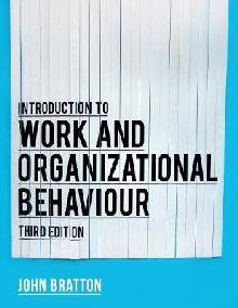 Introduction to Work and Organizational Behaviour