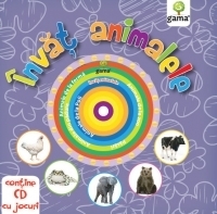 Invat animalele (contine CD cu jocuri)