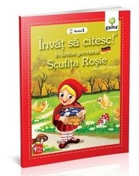 Invat sa citesc in limba germana - Scufita rosie (Nivelul 1)