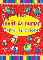 Invat numar Carte colorat romano