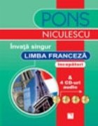 Invata singur limba franceza (incepatori) cu 4 CD-uri audio