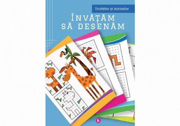 Invatam sa desenam - albastru