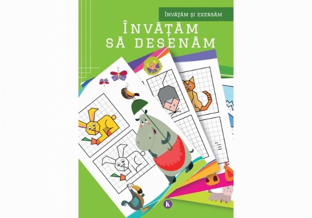 Invatam sa desenam - verde