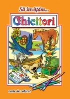 Sa invatam... Ghicitori. Carte de colorat, format A4