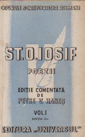 St. O Iosif - Poezii, Volumul I