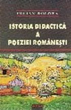 Istoria didactica poeziei romanesti