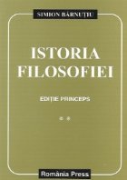 Istoria filosofiei Volumul lea Editie