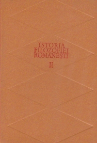 Istoria filozofiei romanesti, Volumul al II-lea (1900-1944, partea I)