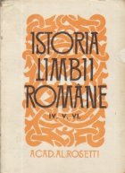 Istoria limbii romane Romana comuna