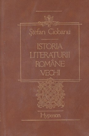 Istoria literaturii romane vechi