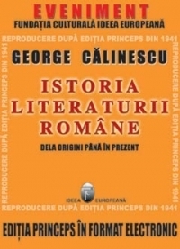 Istoria Literaturii Romane - prima editie in format electronic - CD