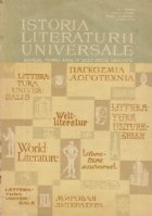 Istoria literaturii universale Manual pentru