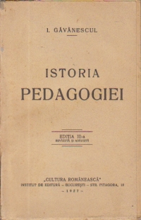 Istoria Pedagogiei