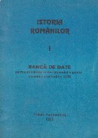 Istoria Romanilor Banca date pentru