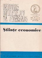 Istoria stiintelor Romania Stiinte economice