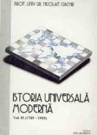 Istoria universala moderna, VOL 1+2