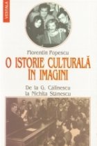 istorie culturala imagini George Calinescu