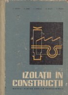 Izolatii constructii Manual pentru scolile