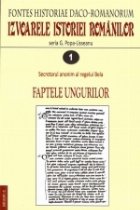 Izvoarele istoriei romanilor. Fontes historiae Daco-Romanorum. Seria G. Popa Lisseanu (4 volume)