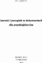 Jasność porządek dokumentach dla przedsiębiorców