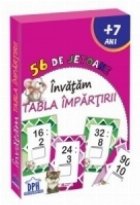 56 de jetoane - Invatam tabla impartirii (+7 ani)