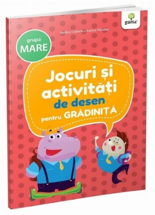 Jocuri si activitati de desen, grupa mare