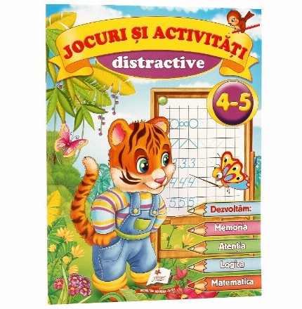 Jocuri si activitati distractive 4 - 5 ani