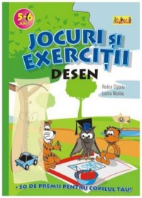 Jocuri si exercitii - Desen 5-6 ani