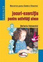 Jocuri exercitiu pentru activitati alese