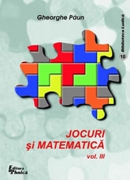 Jocuri Si Matematica (vol.III)