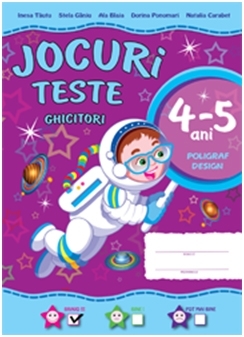 Jocuri, teste, ghicitori 4-5 ani