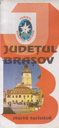 Judetul Brasov - Harta turistica