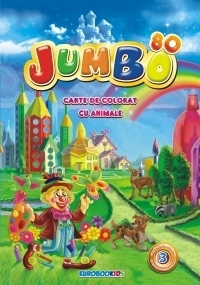 Jumbo 80 - Carte de colorat cu animale