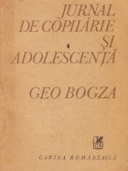 Jurnal copilarie adolescenta