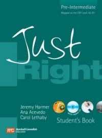 Just right - Pre intermediate - Student s book (with CD)