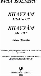 Khayyam spus catrene quatrains