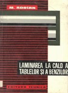 Laminarea cald tablelor benzilor