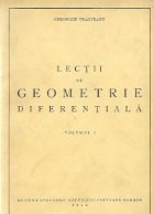 Lectii geometrie diferentiala Volumul