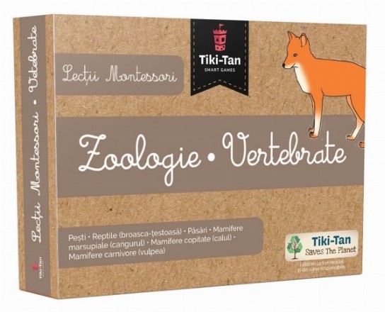 Lectii Montessori - Zoologie. Vertebrate