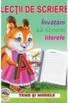 Lectii de scriere. Invatam sa scriem literele